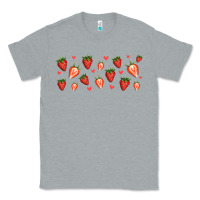 Heather Grey strawberry Classic Tee - Jasminsmagicworld