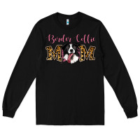 Black Border Collie Mom Long Sleeve Tee - Jasminsmagicworld