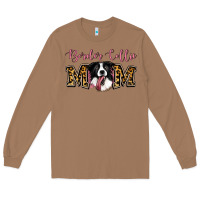Toasted Coconut Border Collie Mom Long Sleeve Tee - Jasminsmagicworld