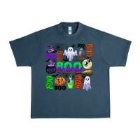 Midnight Navy boo halloween Urban Heavy Tee - CowGirlArtShop