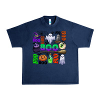 Navy boo halloween Urban Heavy Tee - CowGirlArtShop