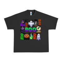 Pigment Black boo halloween Urban Heavy Tee - CowGirlArtShop