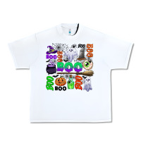 White boo halloween Urban Heavy Tee - CowGirlArtShop