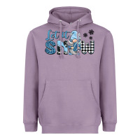 Lavender let it snow gnome Heavyweight Hoodie - BarkalooDesign