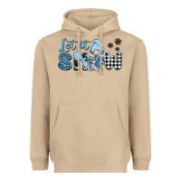Mushroom let it snow gnome Heavyweight Hoodie - BarkalooDesign