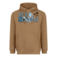 Toasted Coconut let it snow gnome Heavyweight Hoodie - BarkalooDesign