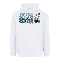 White let it snow gnome Heavyweight Hoodie - BarkalooDesign