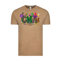Vintage Coffee cma mardi gras cowgirl Vintage Tee - CowGirlArtShop