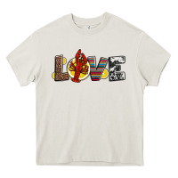 Cream love crawfish western mardi gras Heavy Core Tee - Jasminsmagicworld