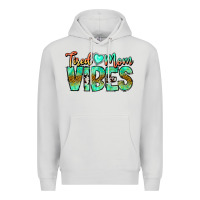 Dove Grey Tired Mom Vibes Premium Hoodie - CowhideDigitalArt