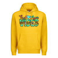 Lemon Tired Mom Vibes Premium Hoodie - CowhideDigitalArt