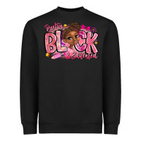 Black Pretty Black Educated Heavyweight Sweatshirt - CowhideDigitalArt