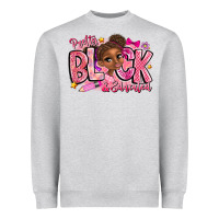 Pretty Black Educated Heavyweight Sweatshirt | Teevron
