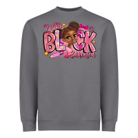 Storm Pretty Black Educated Heavyweight Sweatshirt - CowhideDigitalArt