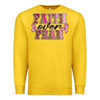 Lemon faıth over fear Premium Sweatshirt - BarkalooDesign