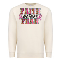 Sandshell faıth over fear Premium Sweatshirt - BarkalooDesign