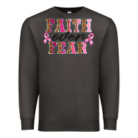 Smoke faıth over fear Premium Sweatshirt - BarkalooDesign