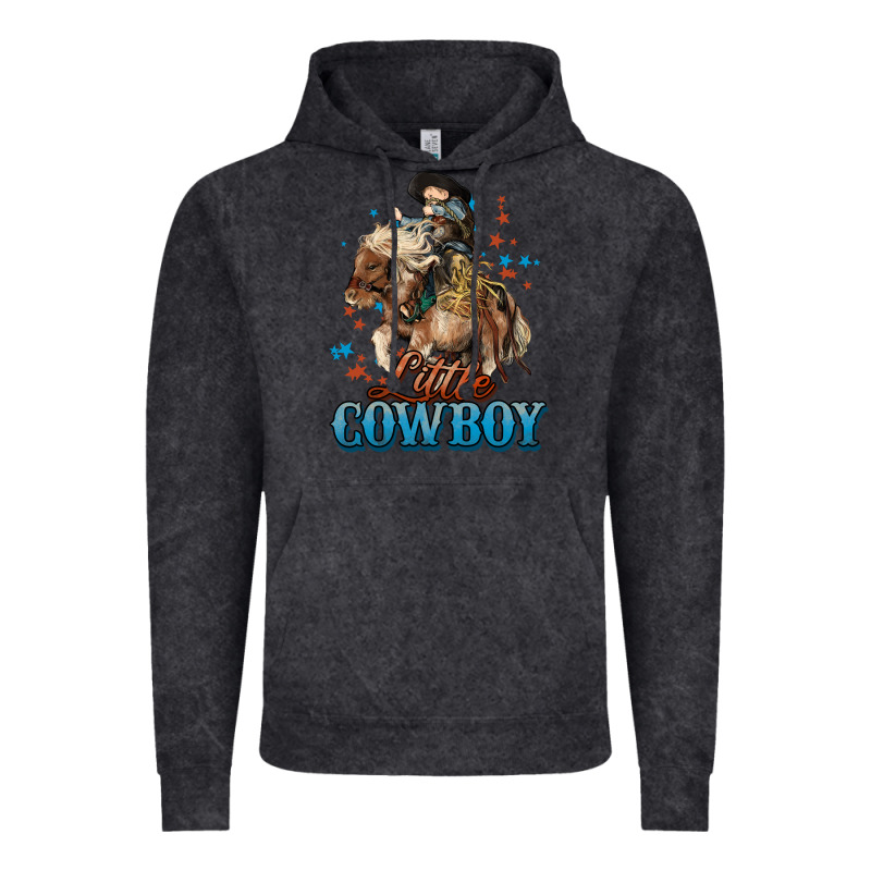 Little Cowboy Midilli Horse Kid Boy Vintage Hoodie by HowdyJamesFarm | Teevron