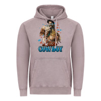 Vintage Zinc Little Cowboy Midilli Horse kid boy Vintage Hoodie - HowdyJamesFarm