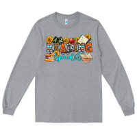 Heather Grey reading specialist olivia Long Sleeve Tee - OliviaCreatesArt