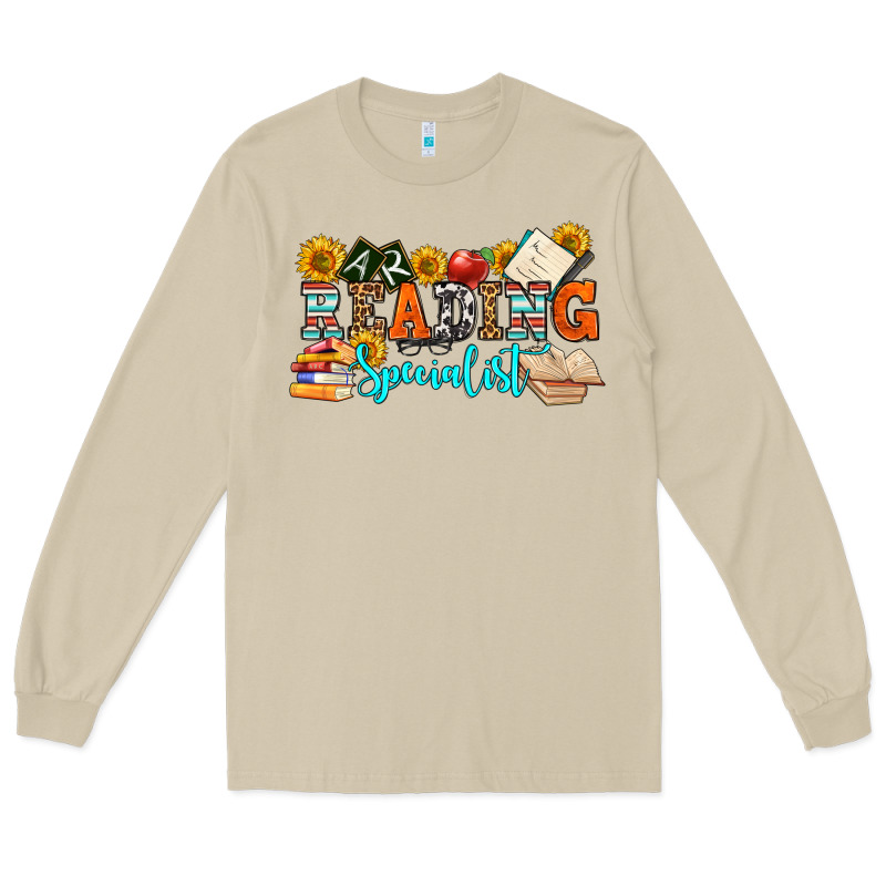 Reading Specialist Olivia Long Sleeve Tee by OliviaCreatesArt | Teevron