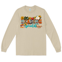 Mushroom reading specialist olivia Long Sleeve Tee - OliviaCreatesArt
