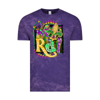 Cloud Purple mardi gras Vintage Tee - CowGirlArtShop