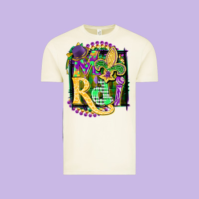 Mardi Gras Vintage Tee Designed By Cowgirlartshop