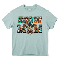Arona show mom brown calf Heavy Core Tee - BarkalooDesign
