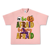 Salmon be afraid be very afraid Urban Heavy Tee - CowGirlArtShop