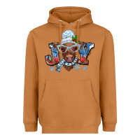 Meerkat Christmas snow cow joy Heavyweight Hoodie - BarkalooDesign