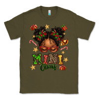 Army Green mini claus messy bun Classic Tee - texasbilliewilder