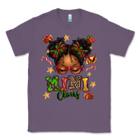 Lavender mini claus messy bun Classic Tee - texasbilliewilder