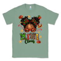 Sage mini claus messy bun Classic Tee - texasbilliewilder