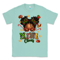 Seafoam mini claus messy bun Classic Tee - texasbilliewilder