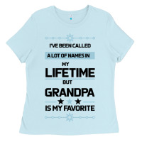 Baby Blue I VE BEEN CALLED GRANDPA -may favorite grandpa Ladies Tee - Bettercallsaul