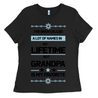Black I VE BEEN CALLED GRANDPA -may favorite grandpa Ladies Tee - Bettercallsaul