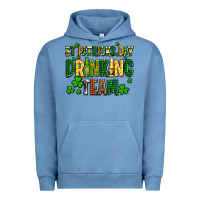 Pigment Pebble Blue st patricks day drinking team Urban Hoodie - AdoDesignShop