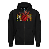 Black cricket mom Zipper Hoodie - RacoonDesign