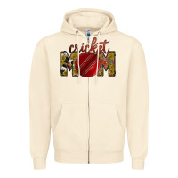 Sandshell cricket mom Zipper Hoodie - RacoonDesign
