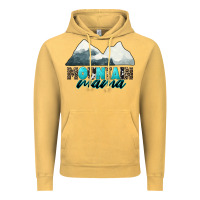 Vintage Mustard Mountain Mama Vintage Hoodie - CowGirlArtShop