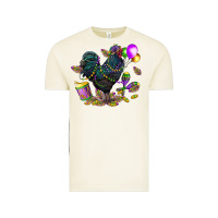 Vintage Arctic mardi gras chicken Vintage Tee - CowGirlArtShop