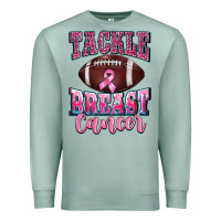 Seafoam tackle breast cancer Premium Sweatshirt - BarkalooDesign
