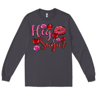 Smoke hey sugar with lips and candies olivia Long Sleeve Tee - OliviaCreatesArt