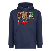 Navy christmas certified medical assistant life Heavyweight Hoodie - BarkalooDesign