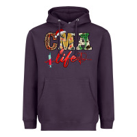 Plum christmas certified medical assistant life Heavyweight Hoodie - BarkalooDesign