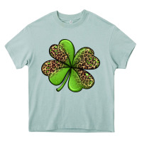 Arona leopard shamrock Heavy Core Tee - Jasminsmagicworld