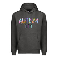 Charcoal Heather Titi Pretty Art Autism Mom Premium Hoodie - CowhideDigitalArt