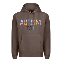 Coffee Titi Pretty Art Autism Mom Premium Hoodie - CowhideDigitalArt