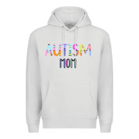 Dove Grey Titi Pretty Art Autism Mom Premium Hoodie - CowhideDigitalArt